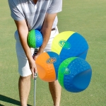조그만 골프 임팩트볼 스트랩볼 바디 몸통 스윙 퍼팅 퍼터 연습기 자세교정기