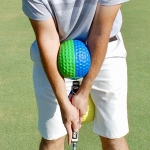 조그만 골프 임팩트볼 스트랩볼 바디 몸통 스윙 퍼팅 퍼터 연습기 자세교정기